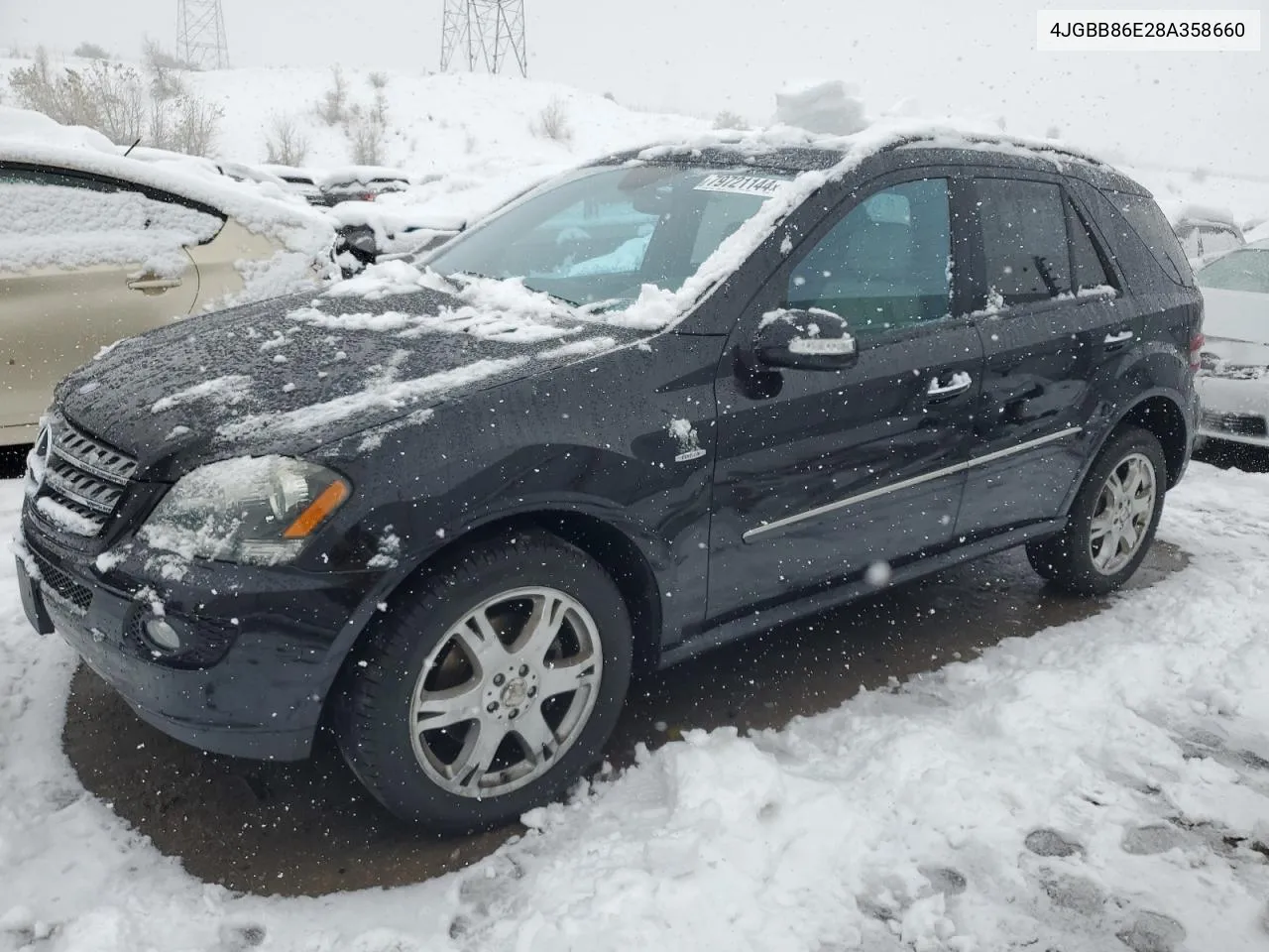 2008 Mercedes-Benz Ml 350 VIN: 4JGBB86E28A358660 Lot: 79721144