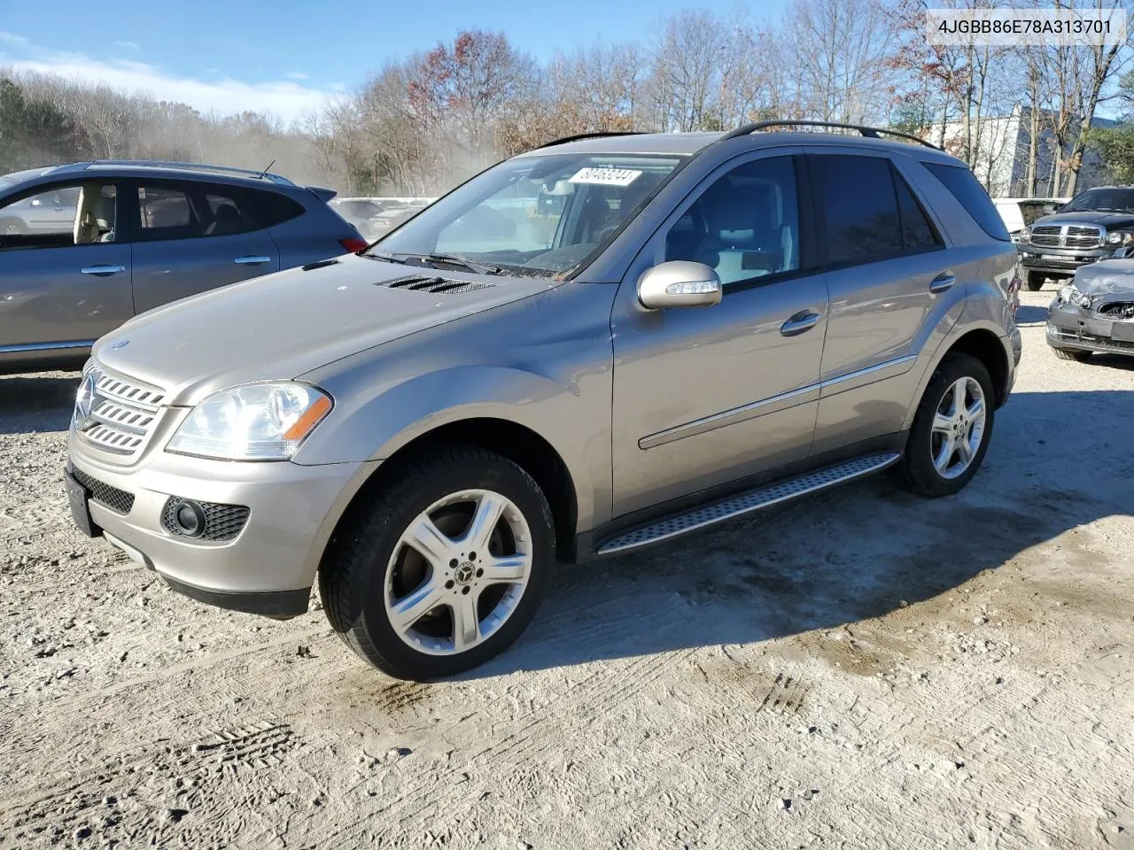 2008 Mercedes-Benz Ml 350 VIN: 4JGBB86E78A313701 Lot: 80463244