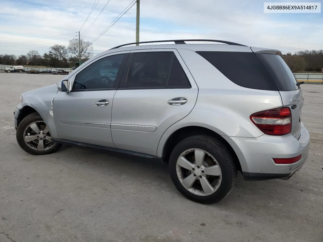 2009 Mercedes-Benz Ml 350 VIN: 4JGBB86EX9A514817 Lot: 46418674