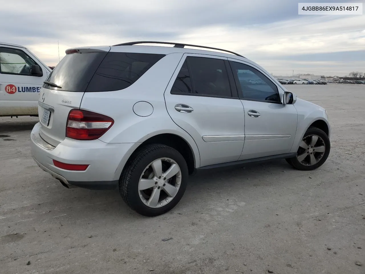 2009 Mercedes-Benz Ml 350 VIN: 4JGBB86EX9A514817 Lot: 46418674