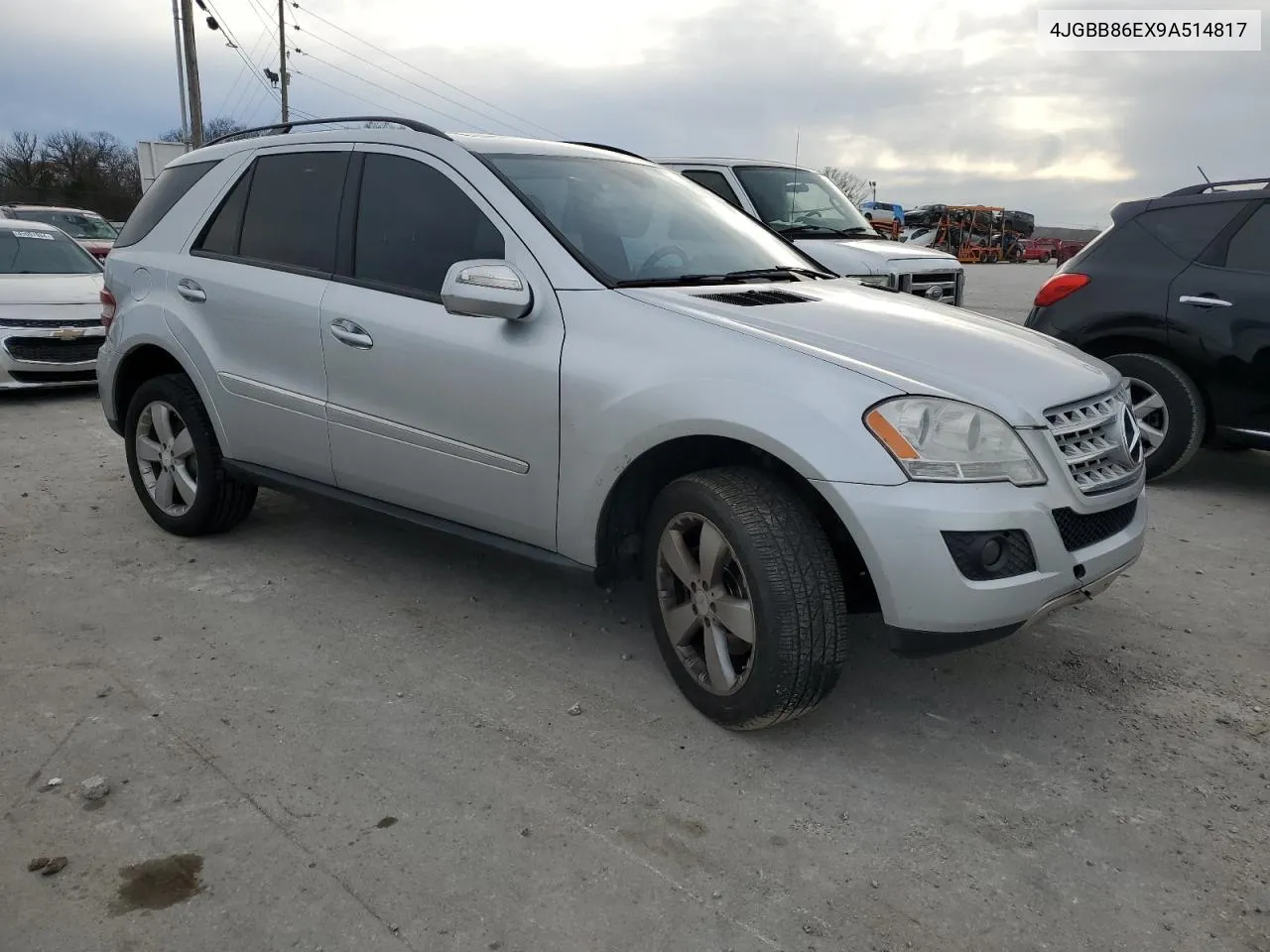 2009 Mercedes-Benz Ml 350 VIN: 4JGBB86EX9A514817 Lot: 46418674