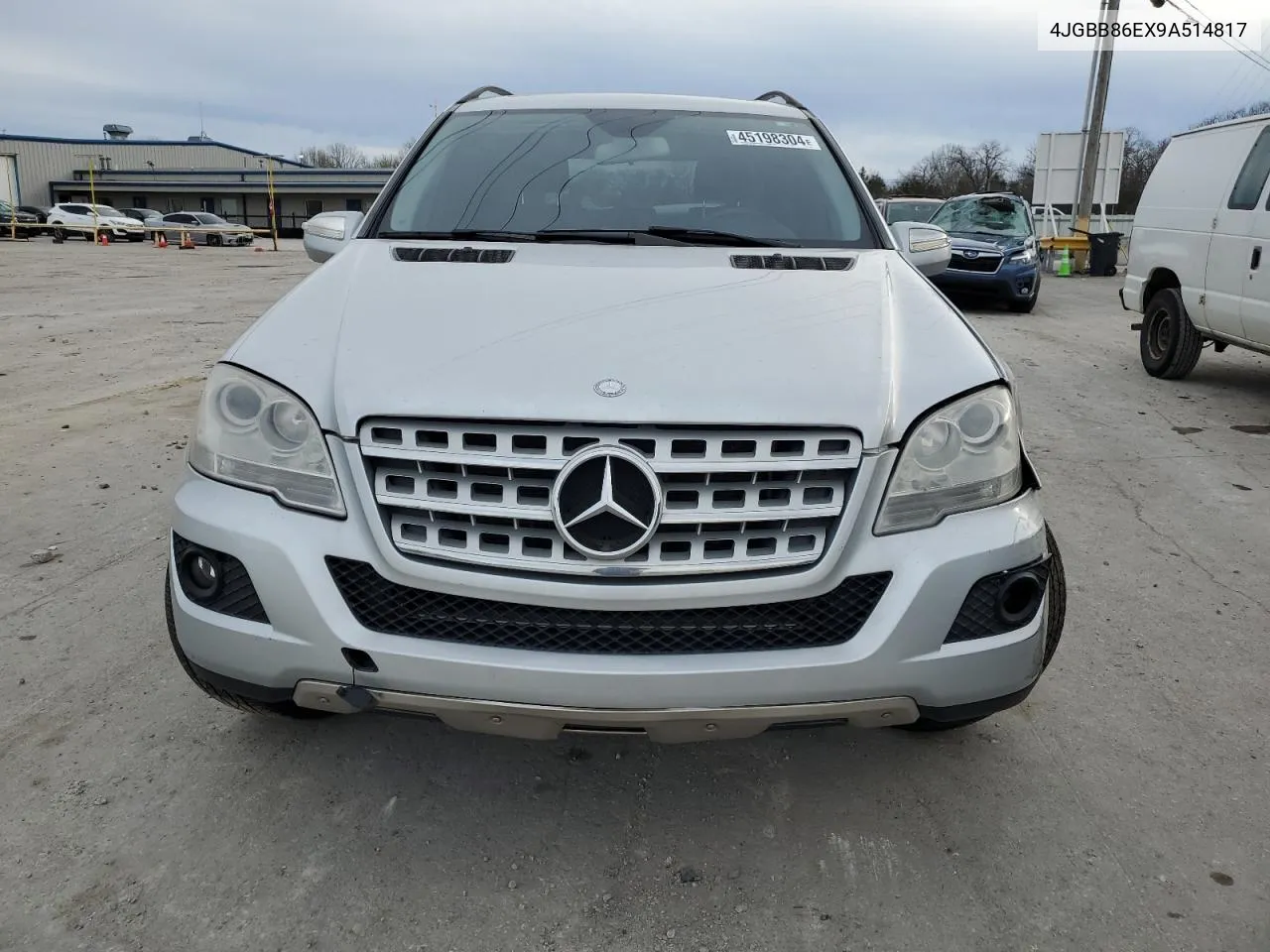 2009 Mercedes-Benz Ml 350 VIN: 4JGBB86EX9A514817 Lot: 46418674