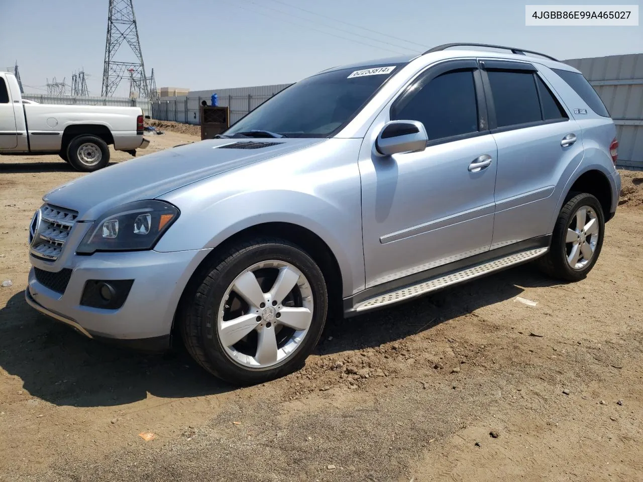 2009 Mercedes-Benz Ml 350 VIN: 4JGBB86E99A465027 Lot: 62253814