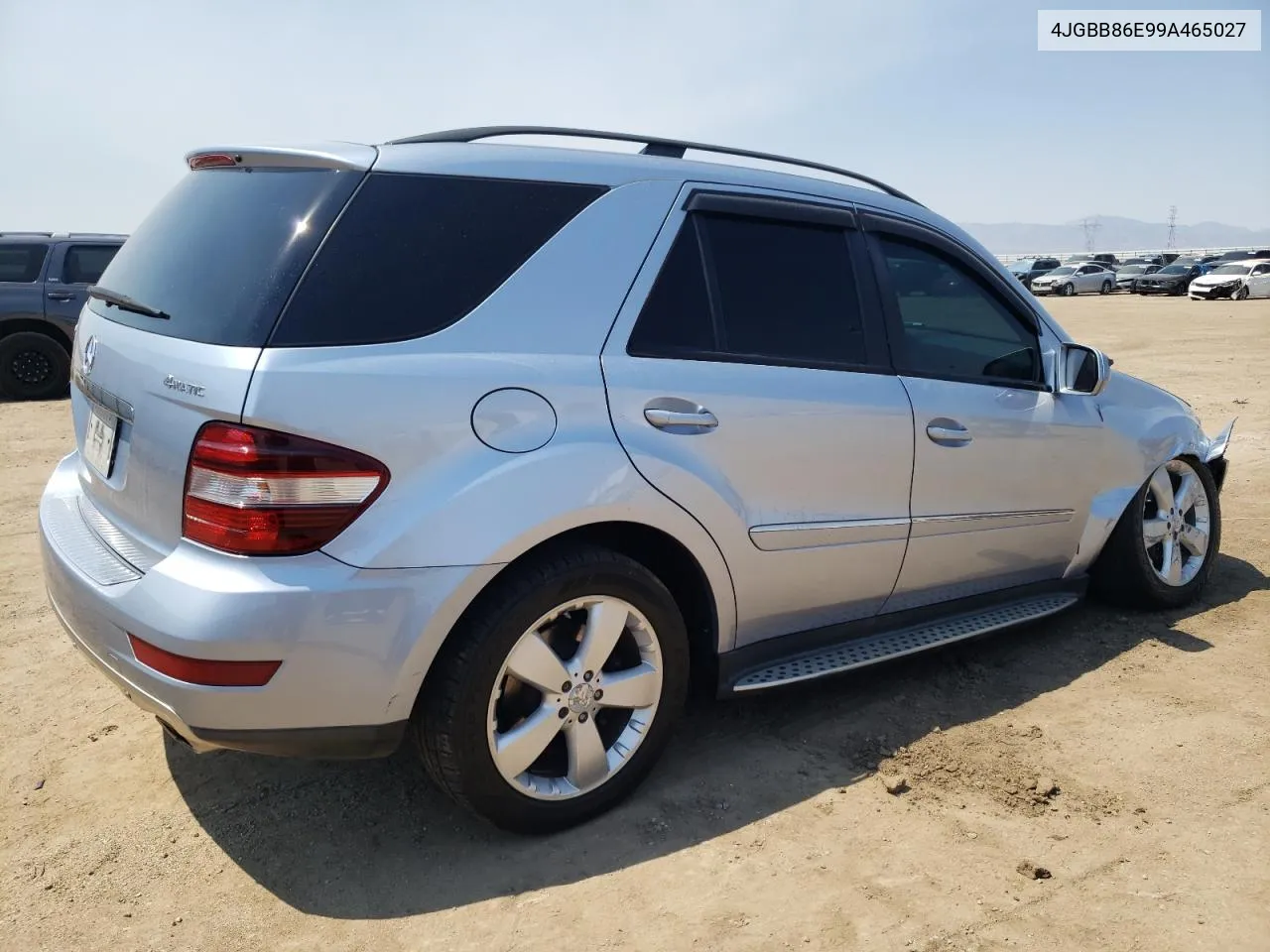 2009 Mercedes-Benz Ml 350 VIN: 4JGBB86E99A465027 Lot: 62253814