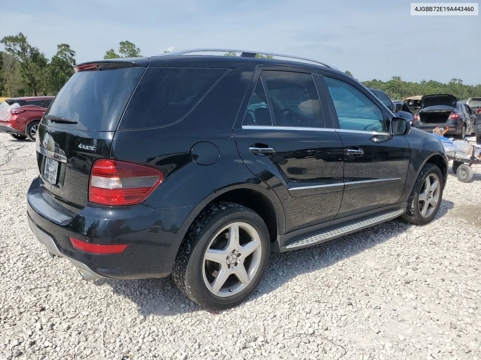 2009 Mercedes-Benz Ml 550 VIN: 4JGBB72E19A443460 Lot: 67065454