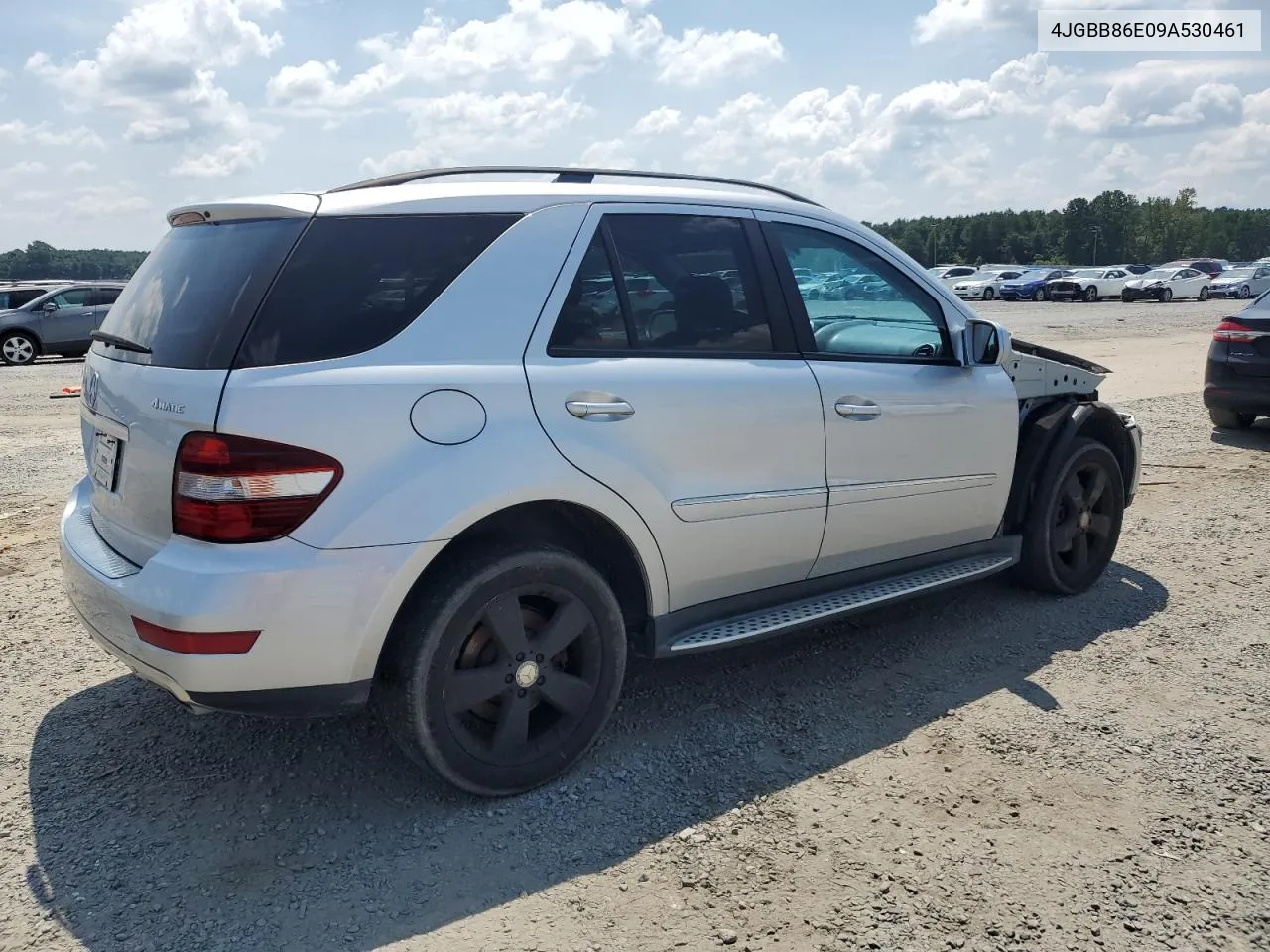 2009 Mercedes-Benz Ml 350 VIN: 4JGBB86E09A530461 Lot: 67904584