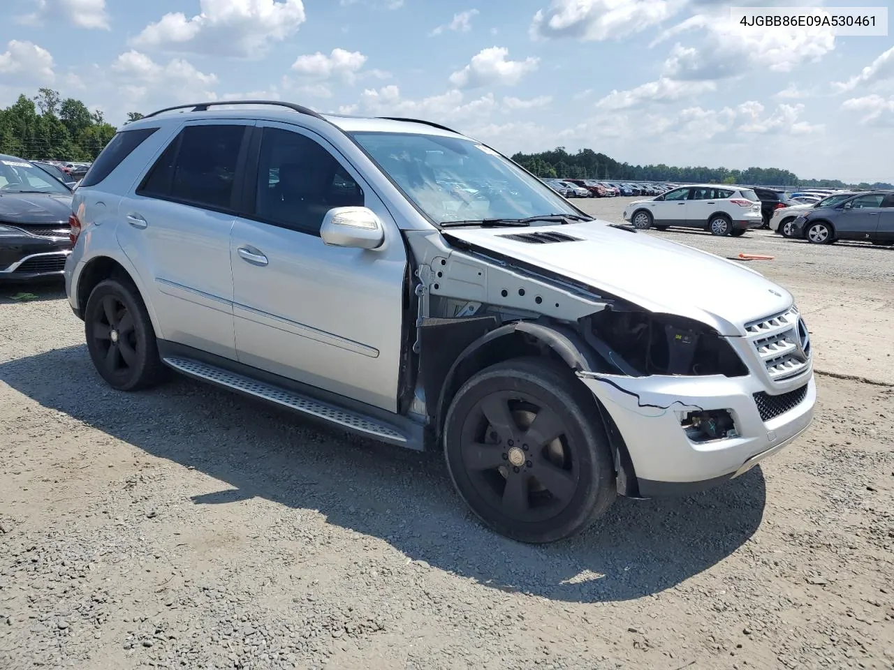 2009 Mercedes-Benz Ml 350 VIN: 4JGBB86E09A530461 Lot: 67904584