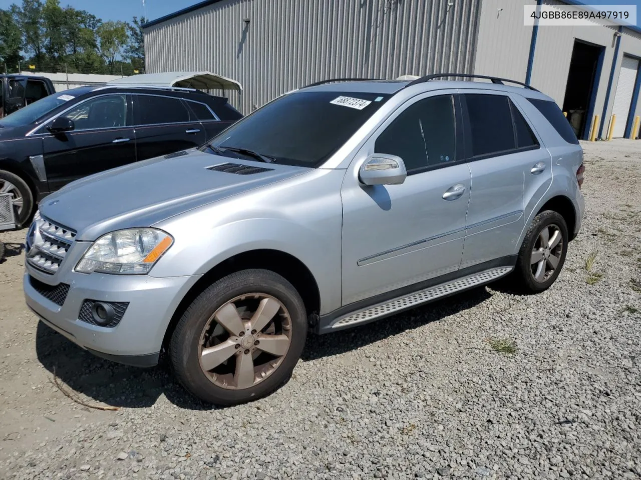 2009 Mercedes-Benz Ml 350 VIN: 4JGBB86E89A497919 Lot: 68872374