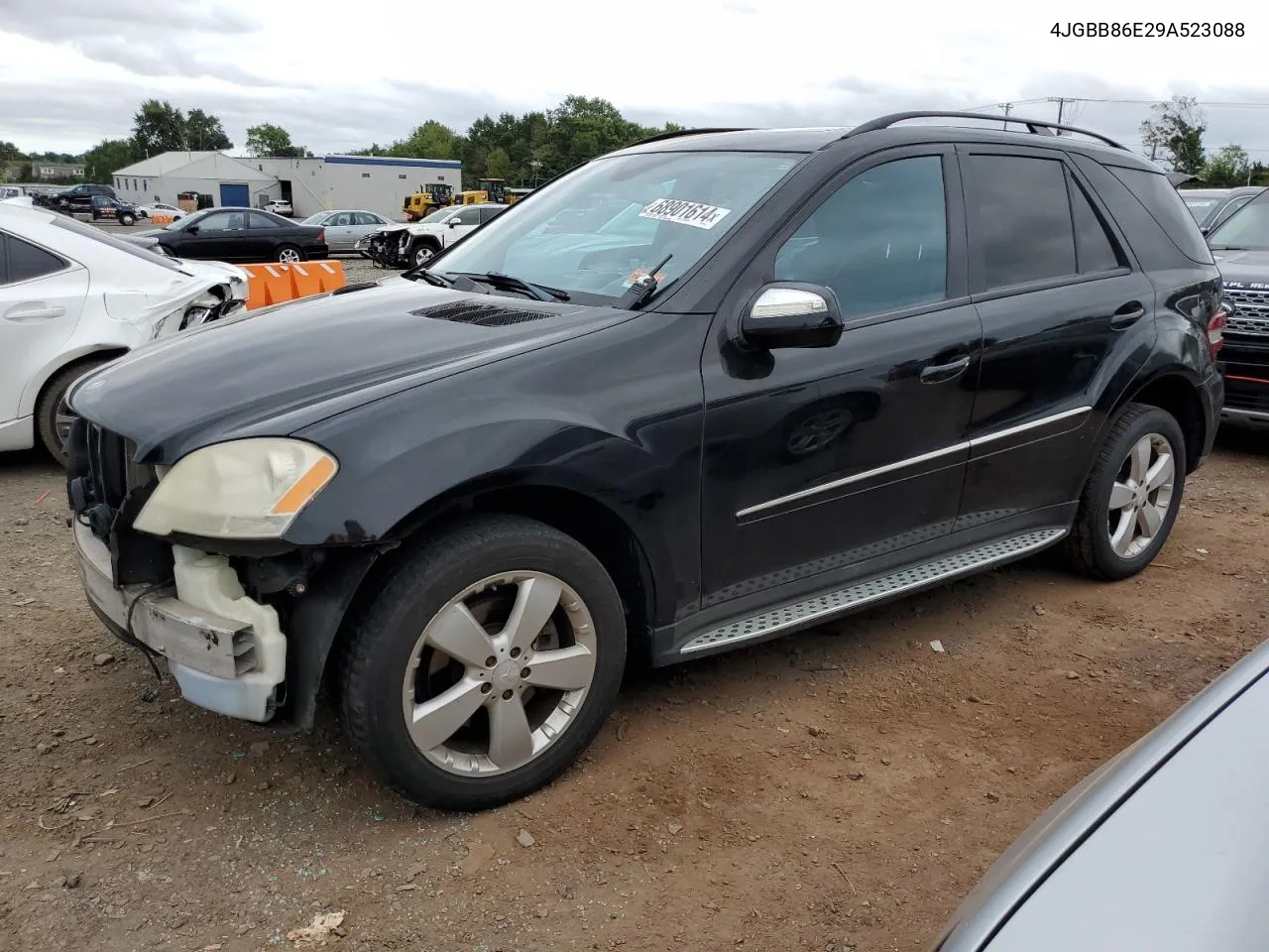 2009 Mercedes-Benz Ml 350 VIN: 4JGBB86E29A523088 Lot: 68901614