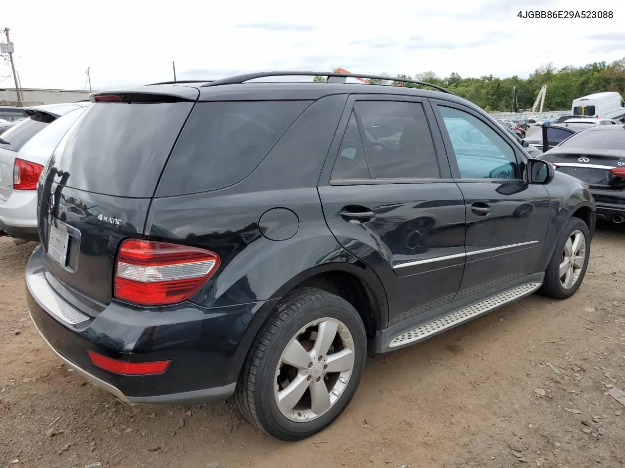 2009 Mercedes-Benz Ml 350 VIN: 4JGBB86E29A523088 Lot: 68901614