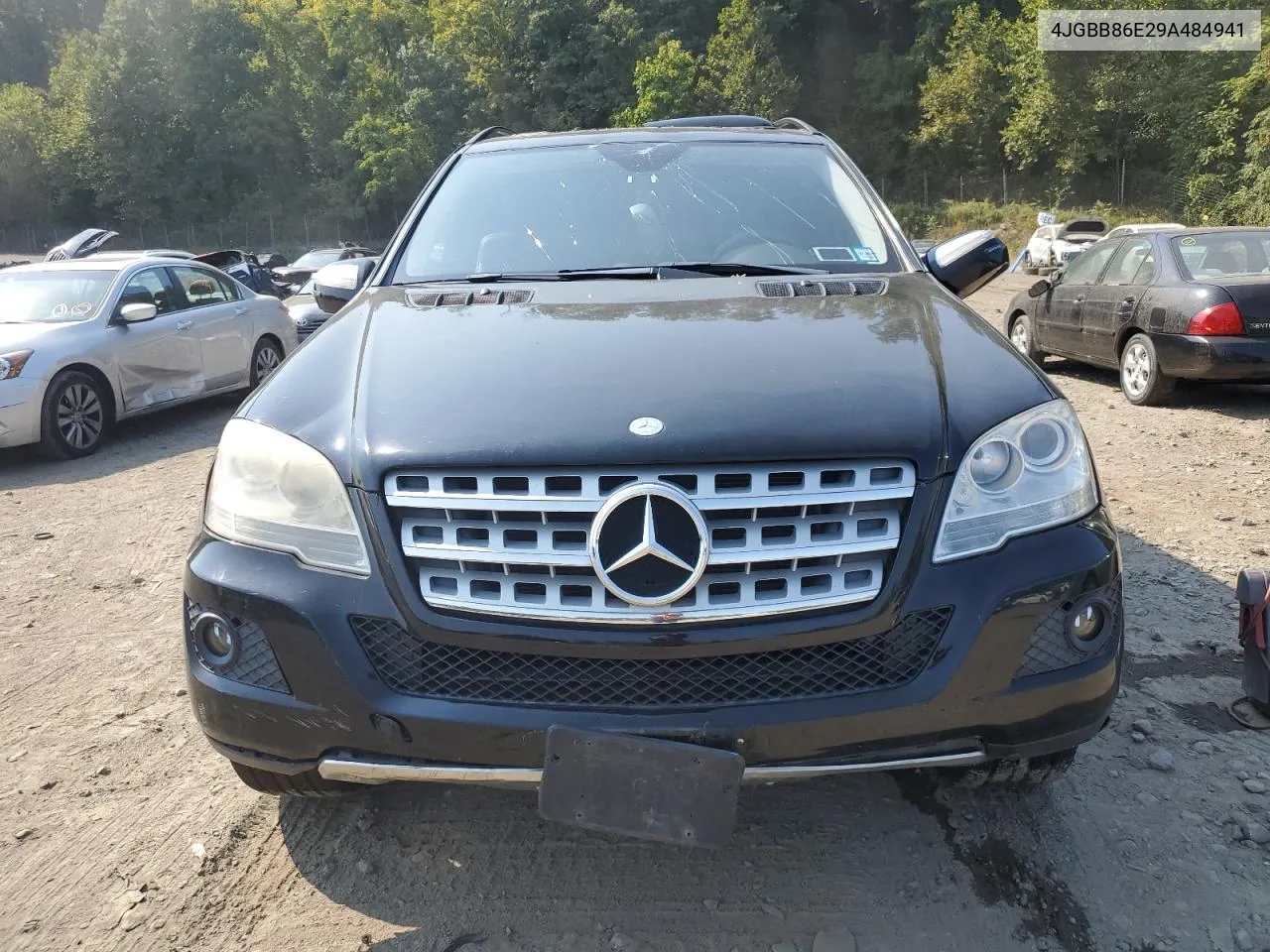 2009 Mercedes-Benz Ml 350 VIN: 4JGBB86E29A484941 Lot: 70872964