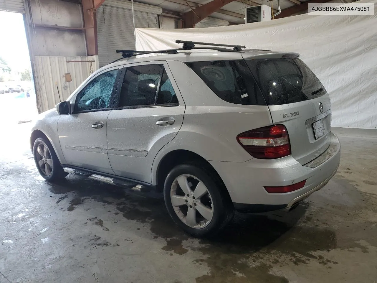 2009 Mercedes-Benz Ml 350 VIN: 4JGBB86EX9A475081 Lot: 70926154