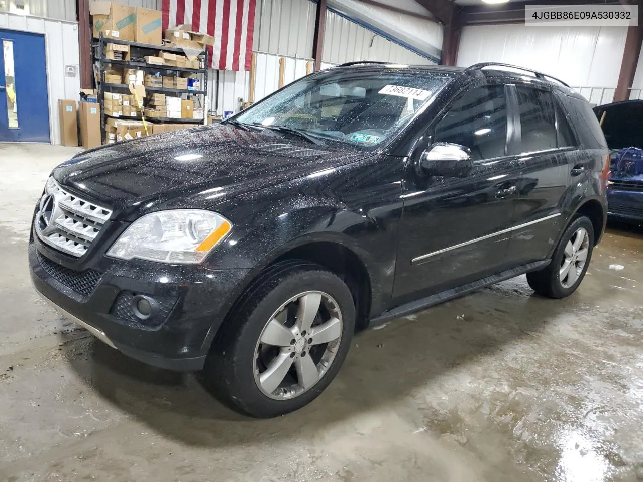 2009 Mercedes-Benz Ml 350 VIN: 4JGBB86E09A530332 Lot: 73682114