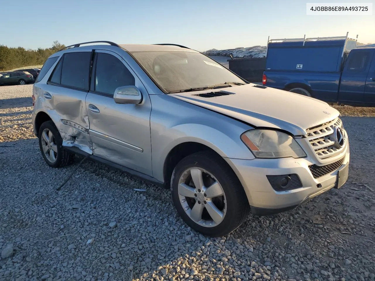 2009 Mercedes-Benz Ml 350 VIN: 4JGBB86E89A493725 Lot: 74776244