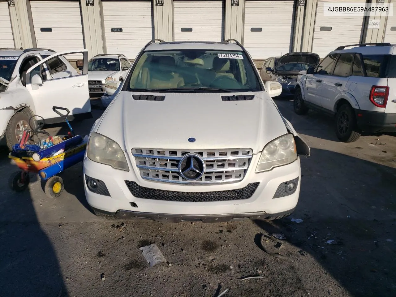 2009 Mercedes-Benz Ml 350 VIN: 4JGBB86E59A487963 Lot: 75274294