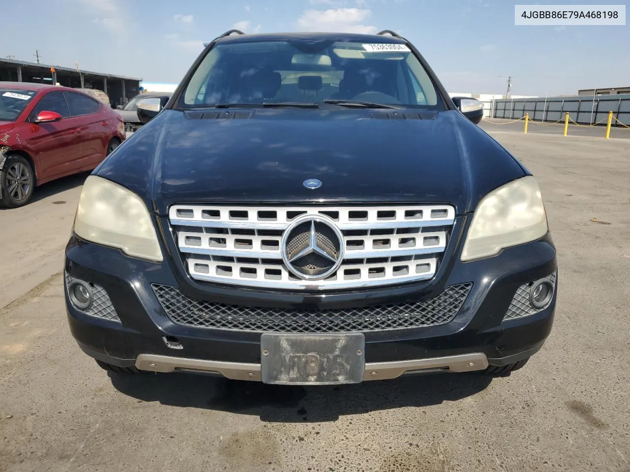 2009 Mercedes-Benz Ml 350 VIN: 4JGBB86E79A468198 Lot: 75363004