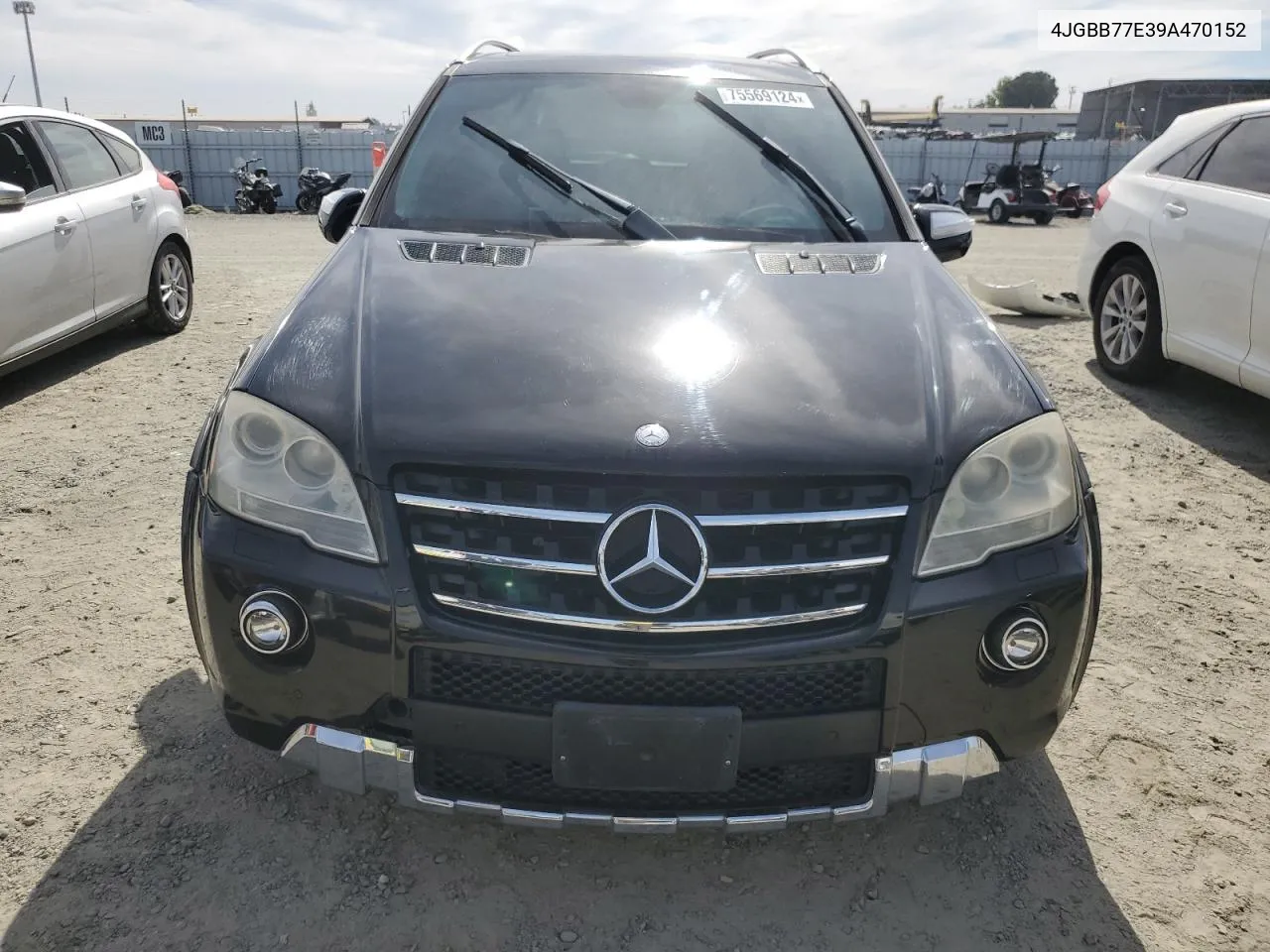 2009 Mercedes-Benz Ml 63 Amg VIN: 4JGBB77E39A470152 Lot: 75569124