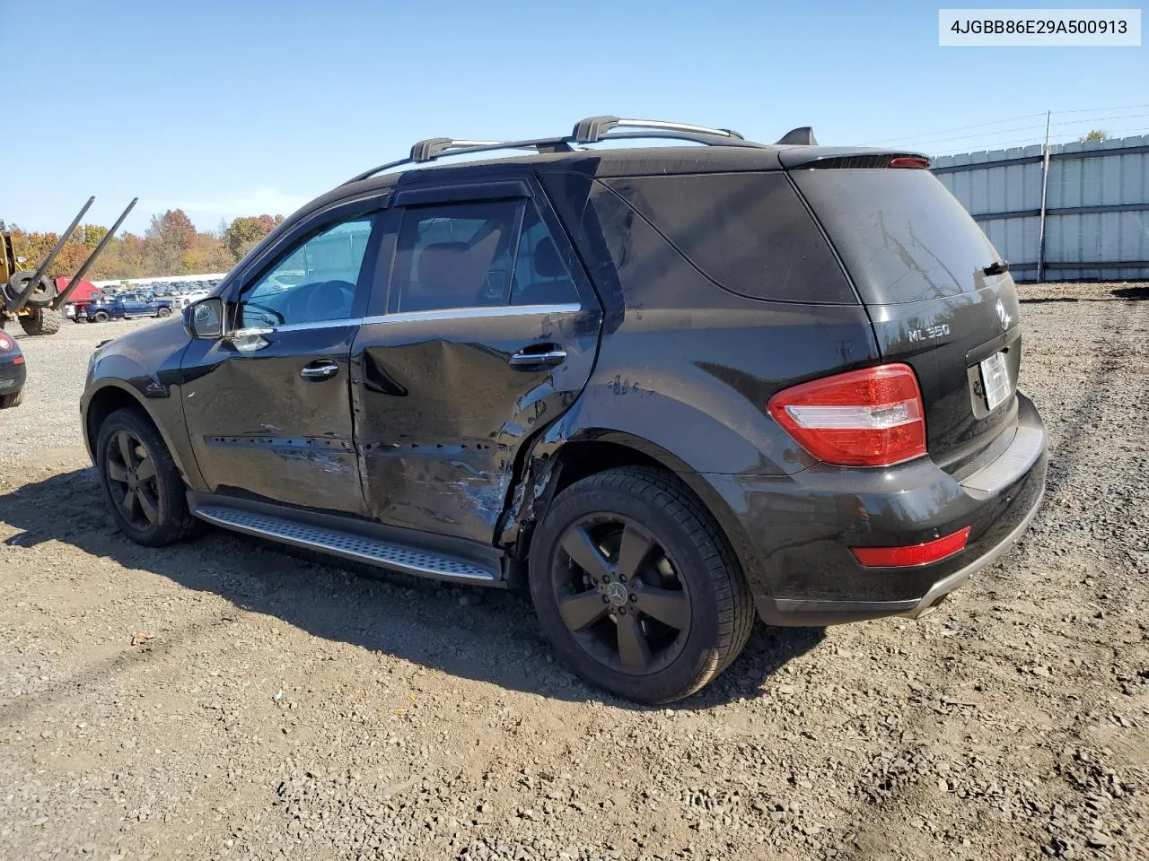 2009 Mercedes-Benz Ml 350 VIN: 4JGBB86E29A500913 Lot: 76694554