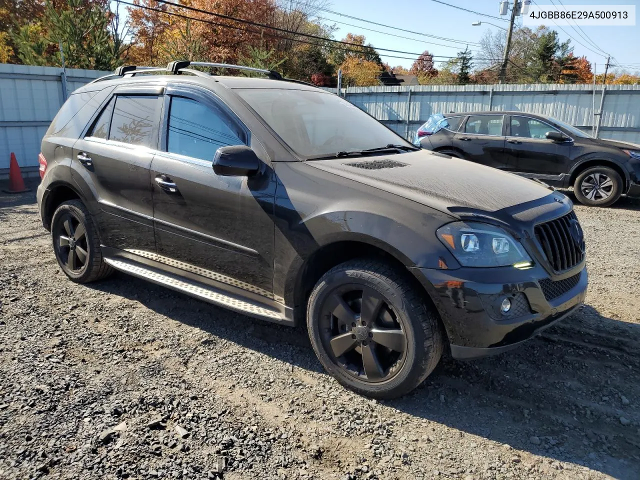 2009 Mercedes-Benz Ml 350 VIN: 4JGBB86E29A500913 Lot: 76694554