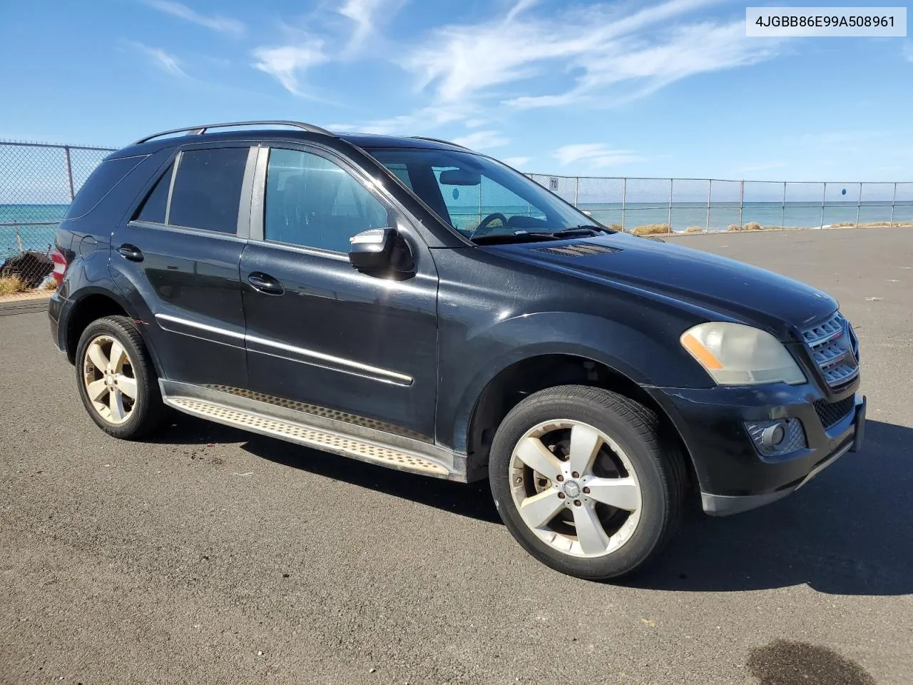 2009 Mercedes-Benz Ml 350 VIN: 4JGBB86E99A508961 Lot: 77235154