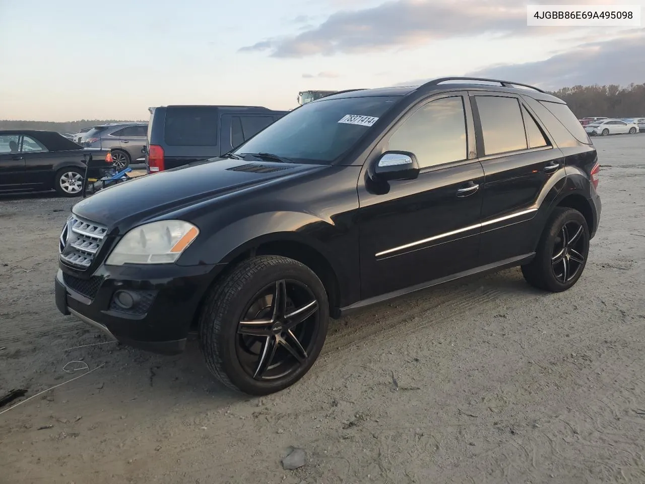 2009 Mercedes-Benz Ml 350 VIN: 4JGBB86E69A495098 Lot: 78371414