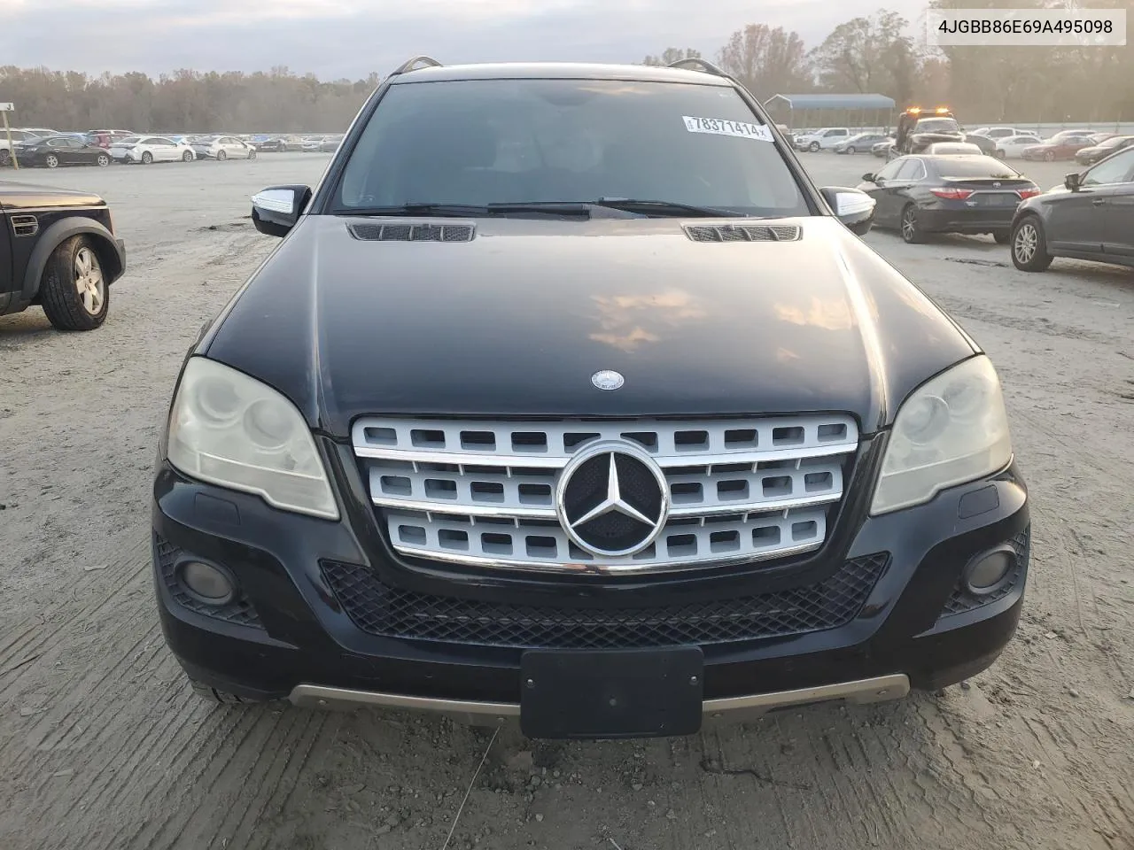 2009 Mercedes-Benz Ml 350 VIN: 4JGBB86E69A495098 Lot: 78371414