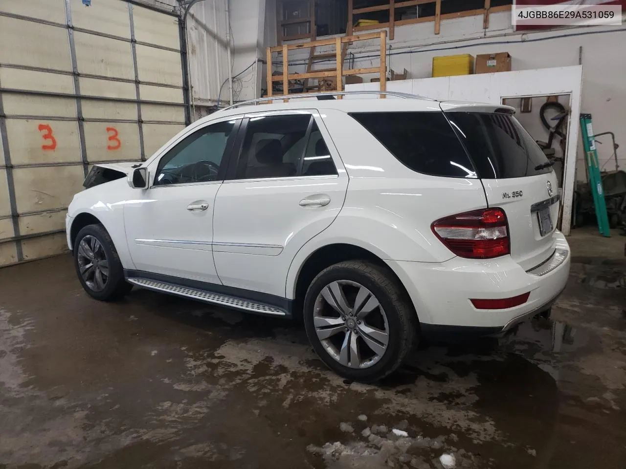 2009 Mercedes-Benz Ml 350 VIN: 4JGBB86E29A531059 Lot: 78829954