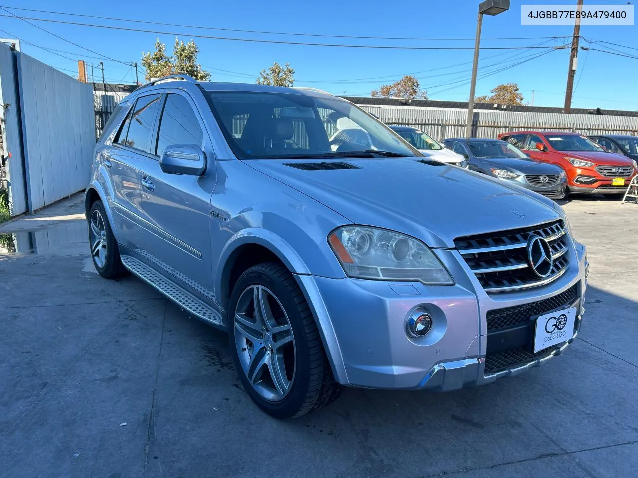 2009 Mercedes-Benz Ml 63 Amg VIN: 4JGBB77E89A479400 Lot: 79138794