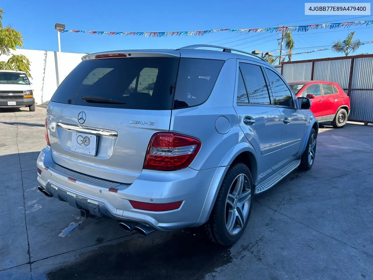 2009 Mercedes-Benz Ml 63 Amg VIN: 4JGBB77E89A479400 Lot: 79138794