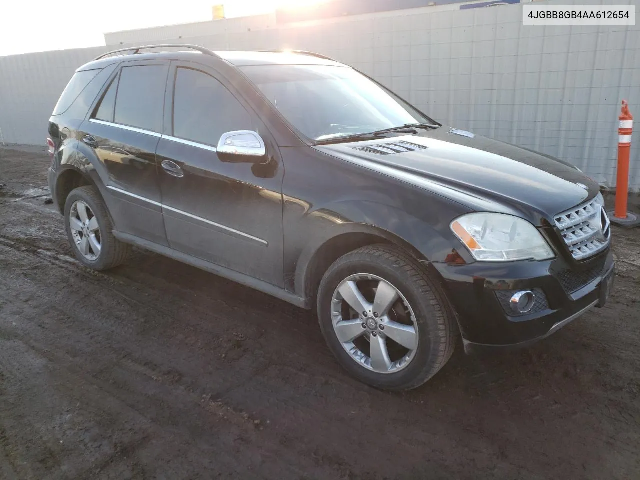 2010 Mercedes-Benz Ml 350 4Matic VIN: 4JGBB8GB4AA612654 Lot: 39790384