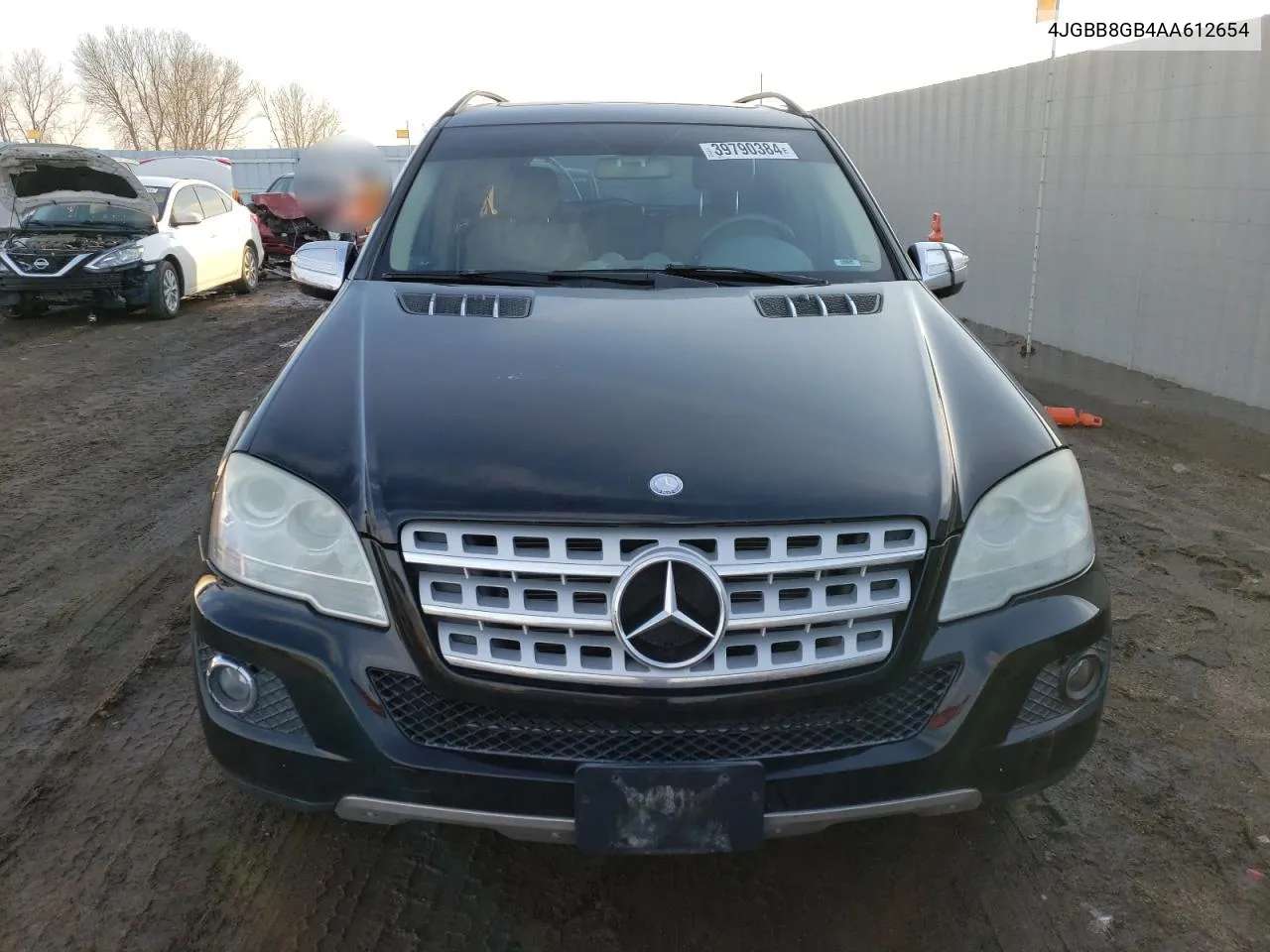 2010 Mercedes-Benz Ml 350 4Matic VIN: 4JGBB8GB4AA612654 Lot: 39790384