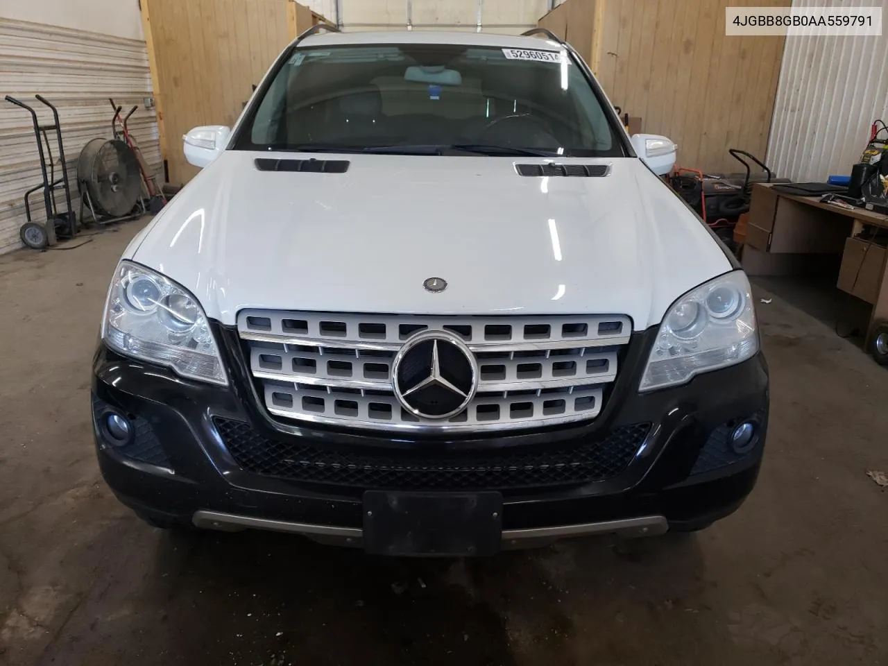 2010 Mercedes-Benz Ml 350 4Matic VIN: 4JGBB8GB0AA559791 Lot: 52960514