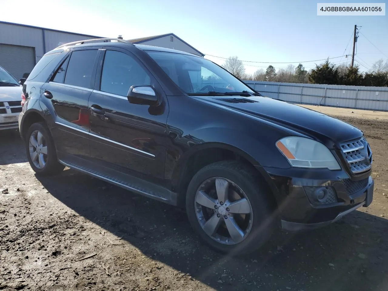 2010 Mercedes-Benz Ml 350 4Matic VIN: 4JGBB8GB6AA601056 Lot: 69086754