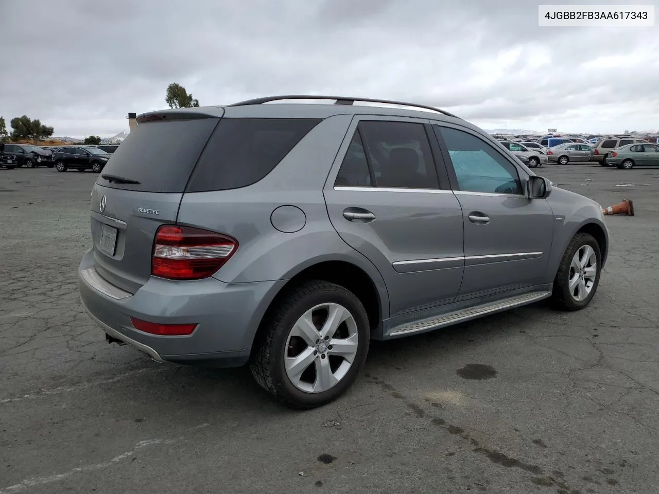 2010 Mercedes-Benz Ml 350 Bluetec VIN: 4JGBB2FB3AA617343 Lot: 70261644