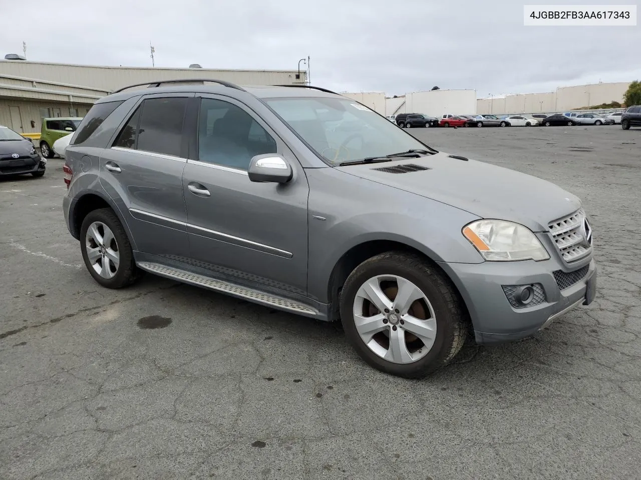 2010 Mercedes-Benz Ml 350 Bluetec VIN: 4JGBB2FB3AA617343 Lot: 70261644