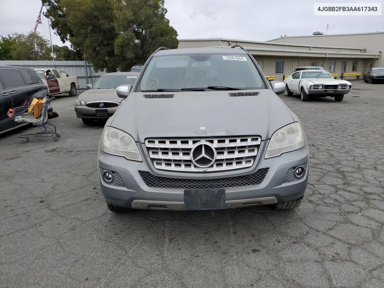 2010 Mercedes-Benz Ml 350 Bluetec VIN: 4JGBB2FB3AA617343 Lot: 70261644