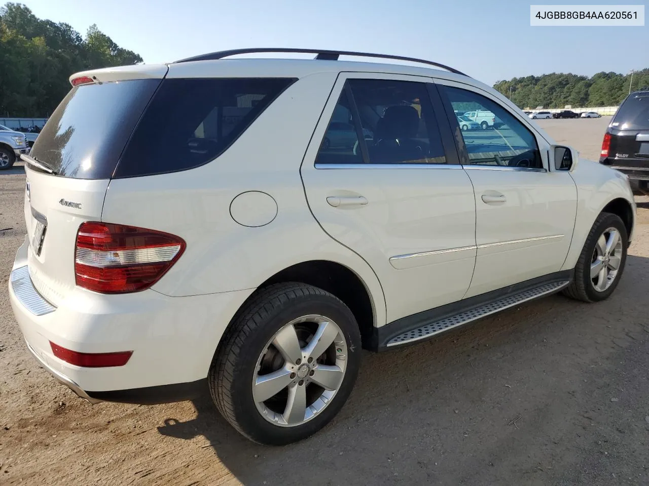 2010 Mercedes-Benz Ml 350 4Matic VIN: 4JGBB8GB4AA620561 Lot: 72454754