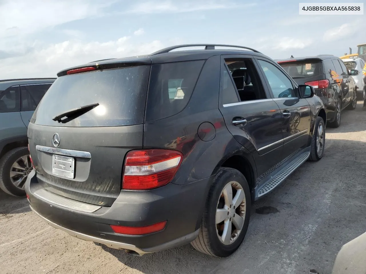 2010 Mercedes-Benz Ml 350 VIN: 4JGBB5GBXAA565838 Lot: 74120384