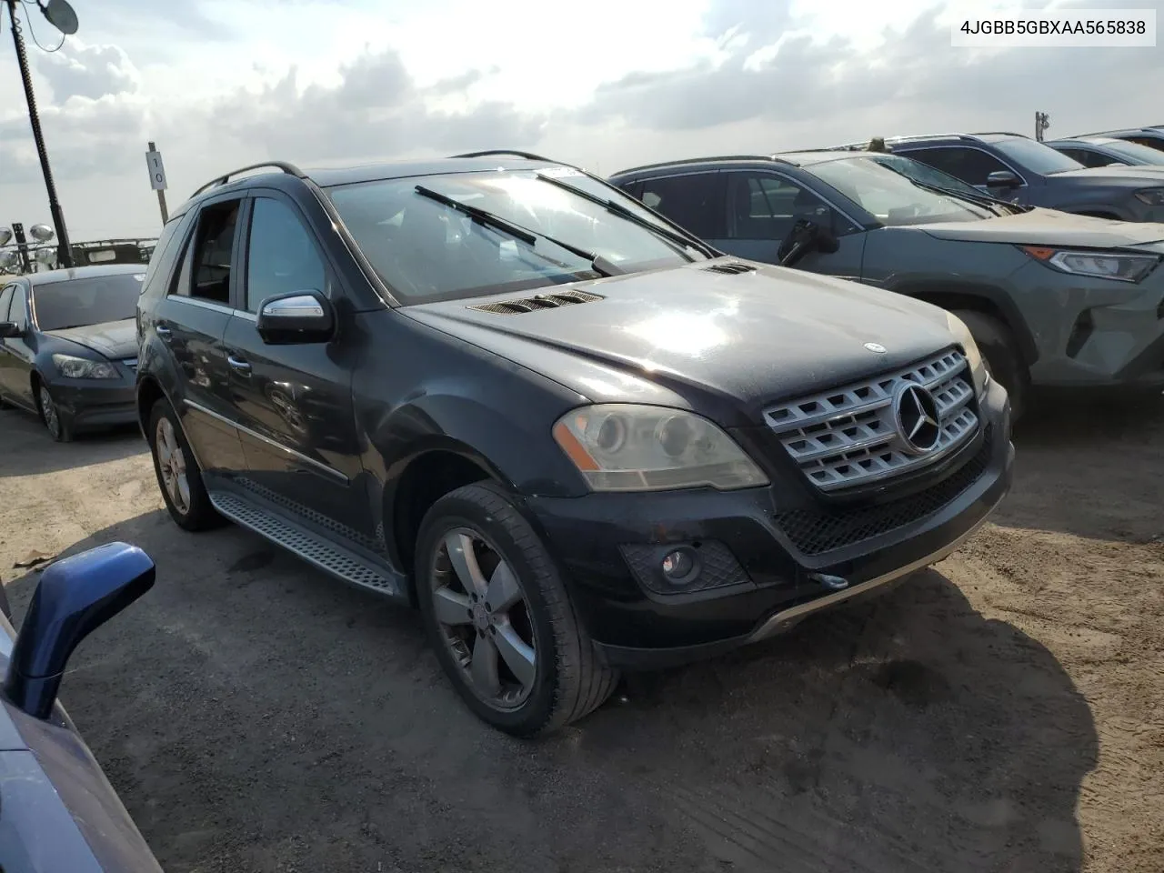 2010 Mercedes-Benz Ml 350 VIN: 4JGBB5GBXAA565838 Lot: 74120384