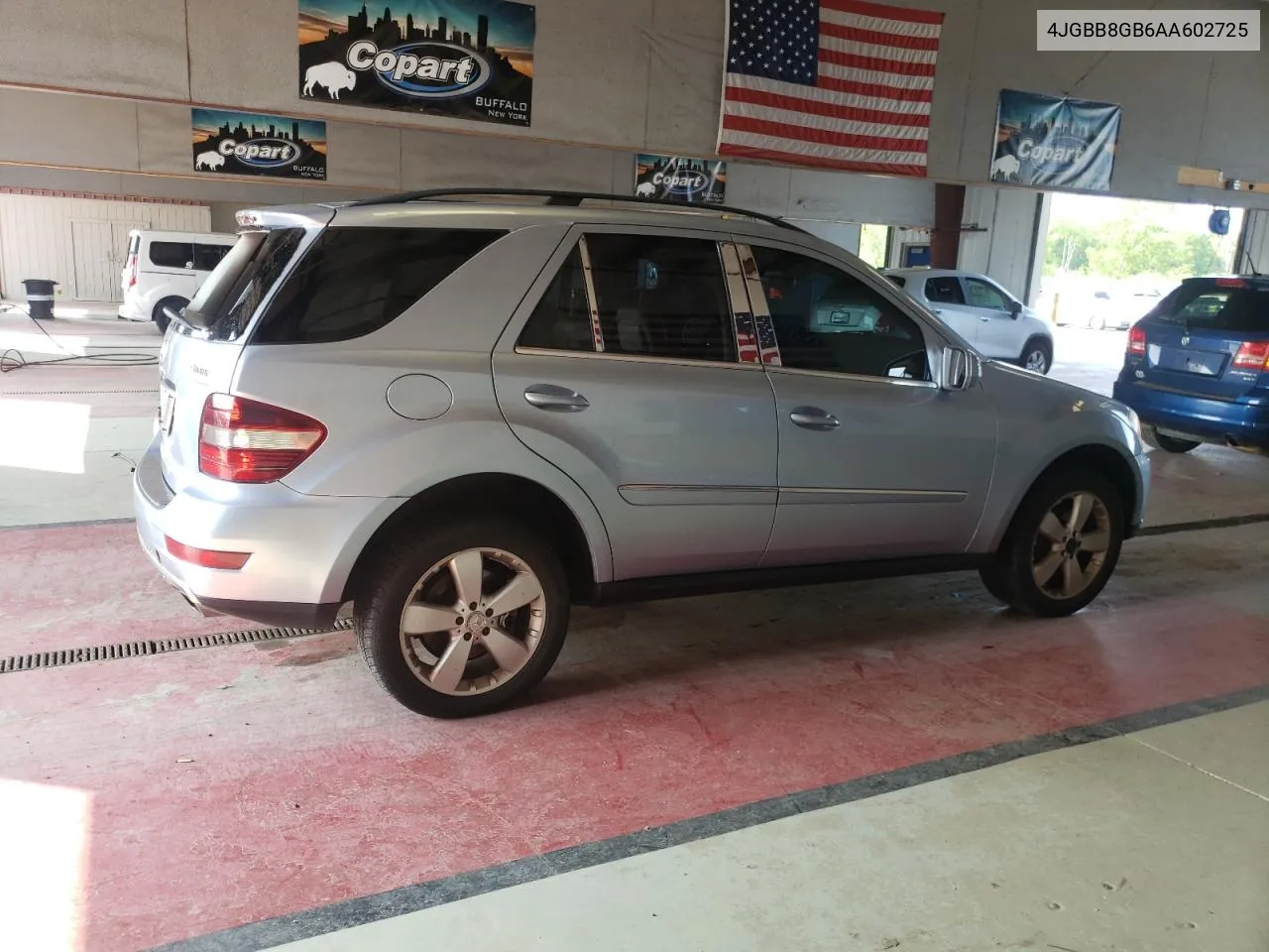 2010 Mercedes-Benz Ml 350 4Matic VIN: 4JGBB8GB6AA602725 Lot: 74236724