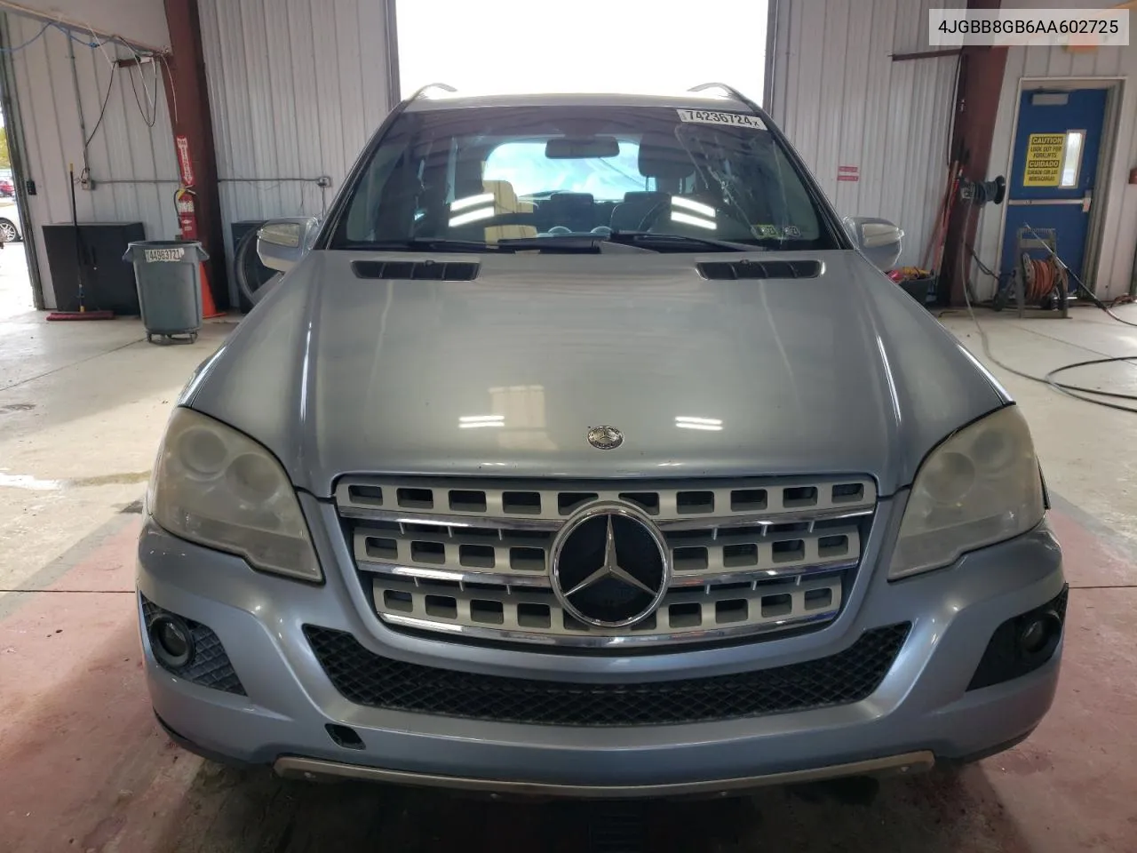 2010 Mercedes-Benz Ml 350 4Matic VIN: 4JGBB8GB6AA602725 Lot: 74236724