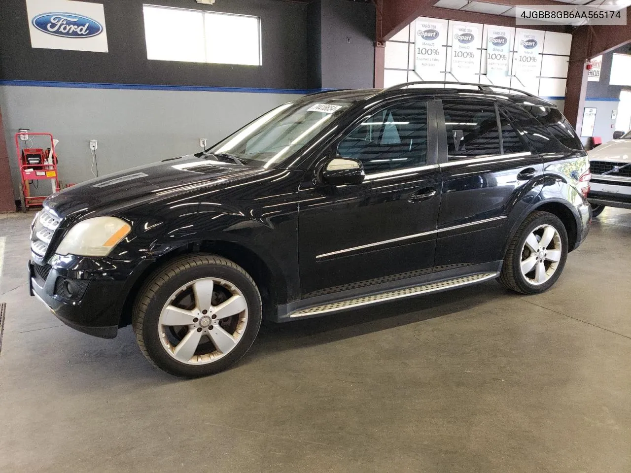 2010 Mercedes-Benz Ml 350 4Matic VIN: 4JGBB8GB6AA565174 Lot: 74418654