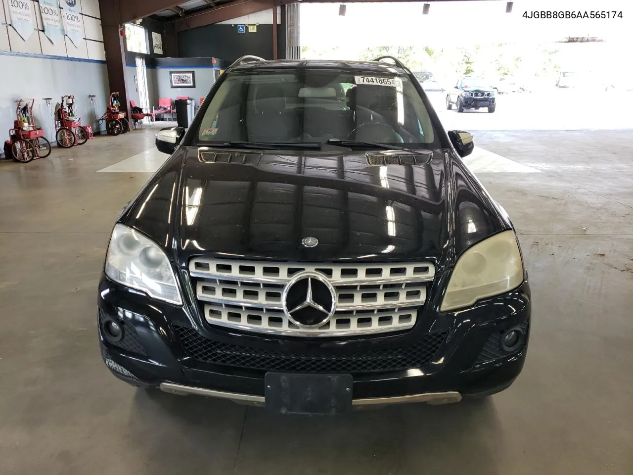 2010 Mercedes-Benz Ml 350 4Matic VIN: 4JGBB8GB6AA565174 Lot: 74418654