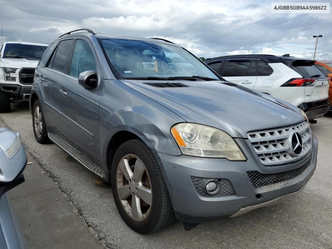 2010 Mercedes-Benz Ml 350 VIN: 4JGBB5GB9AA598622 Lot: 74843164