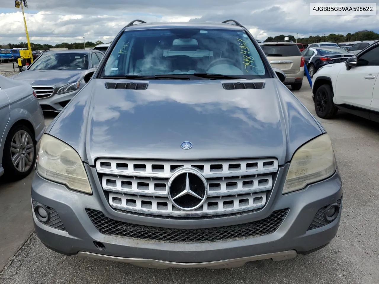 2010 Mercedes-Benz Ml 350 VIN: 4JGBB5GB9AA598622 Lot: 74843164