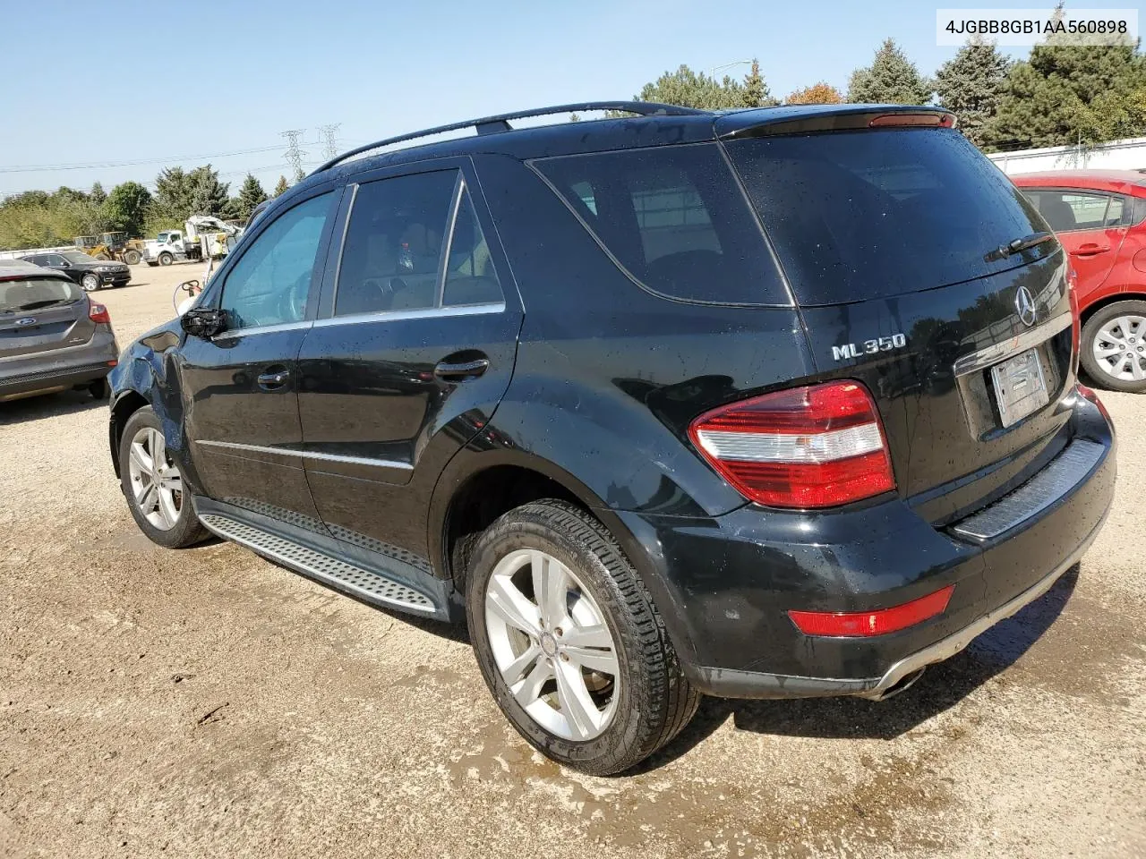 2010 Mercedes-Benz Ml 350 4Matic VIN: 4JGBB8GB1AA560898 Lot: 74888204