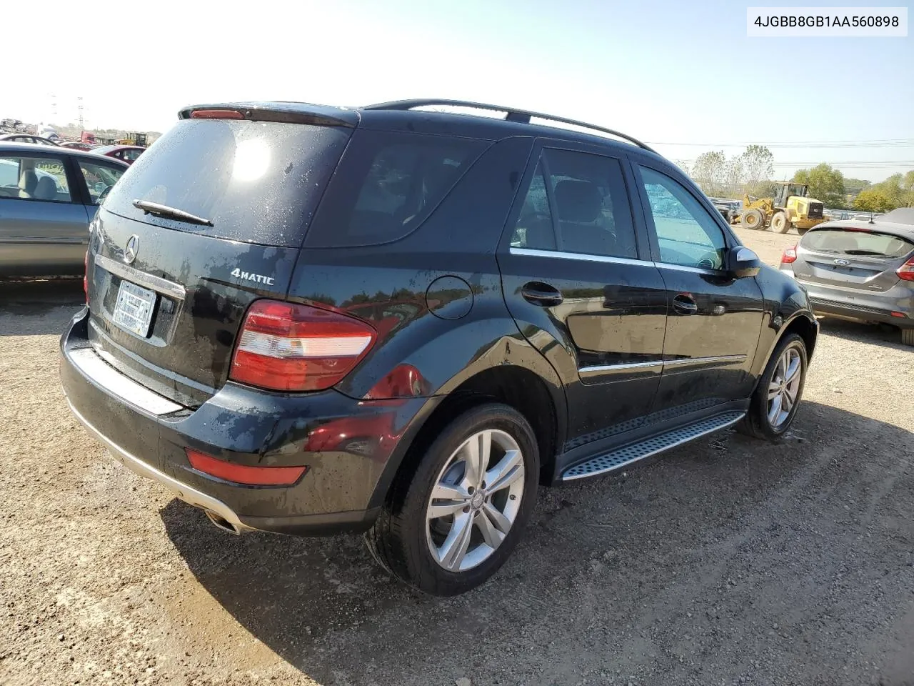 2010 Mercedes-Benz Ml 350 4Matic VIN: 4JGBB8GB1AA560898 Lot: 74888204