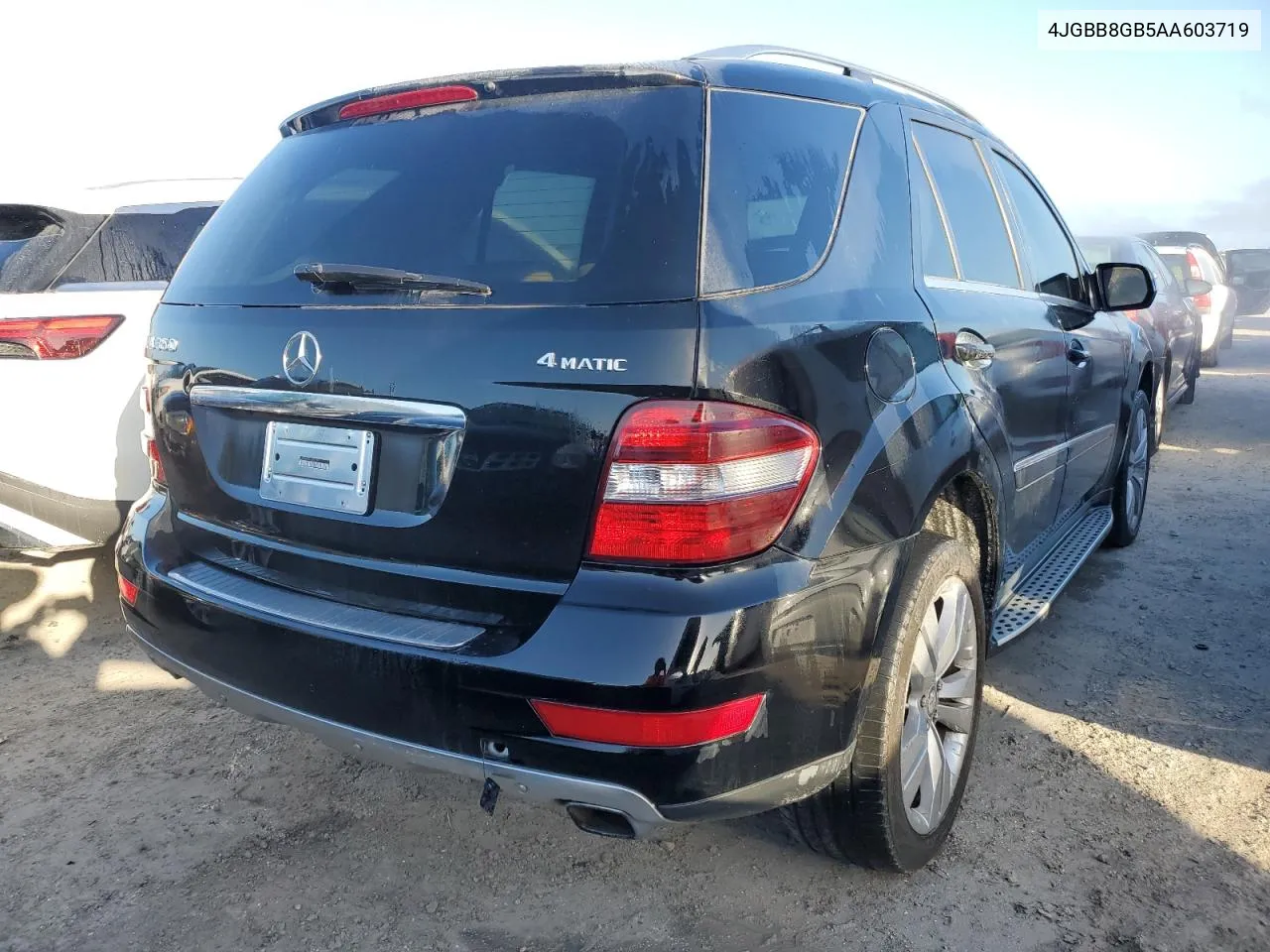 2010 Mercedes-Benz Ml 350 4Matic VIN: 4JGBB8GB5AA603719 Lot: 76352074