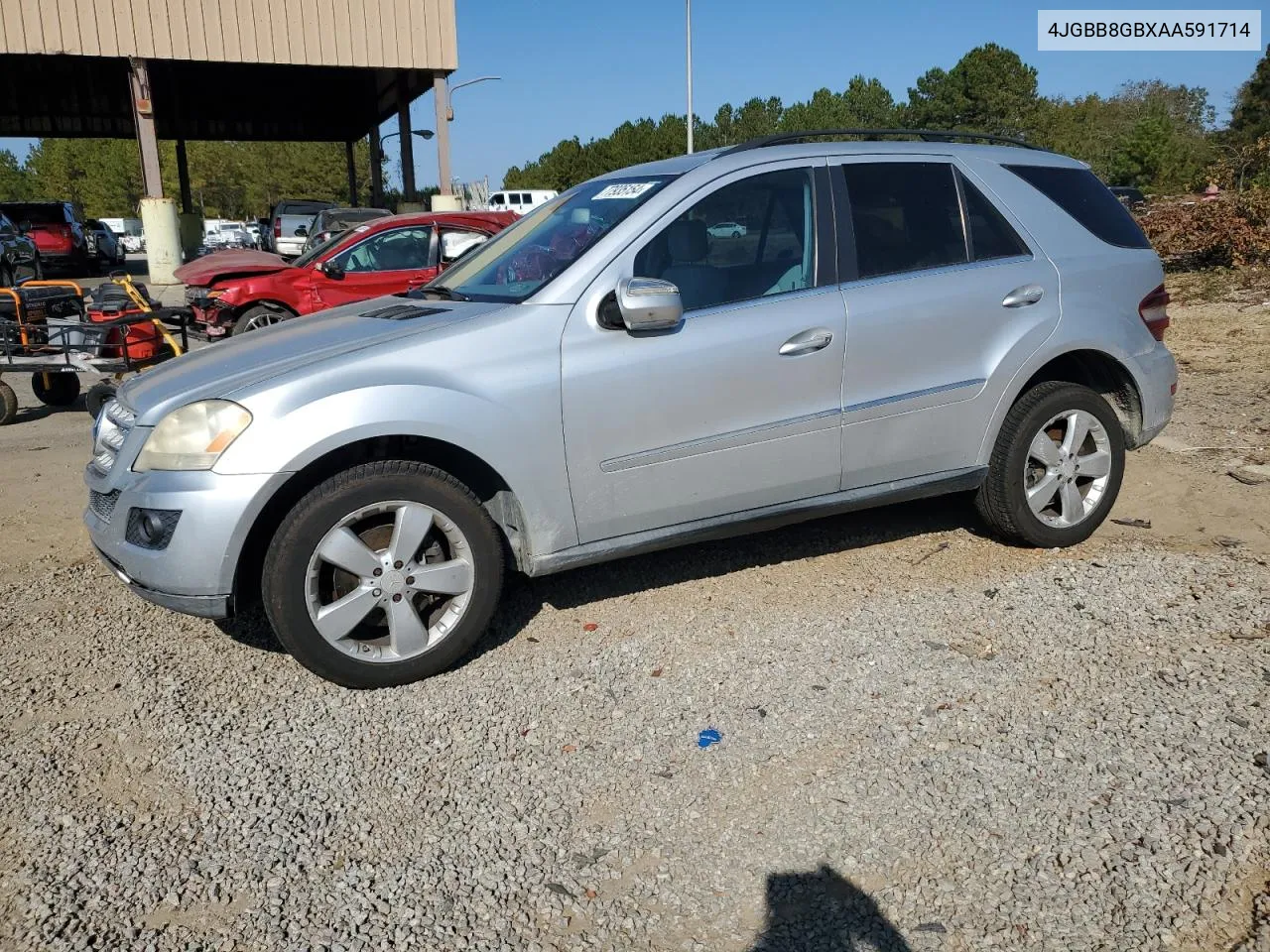 2010 Mercedes-Benz Ml 350 4Matic VIN: 4JGBB8GBXAA591714 Lot: 77935154