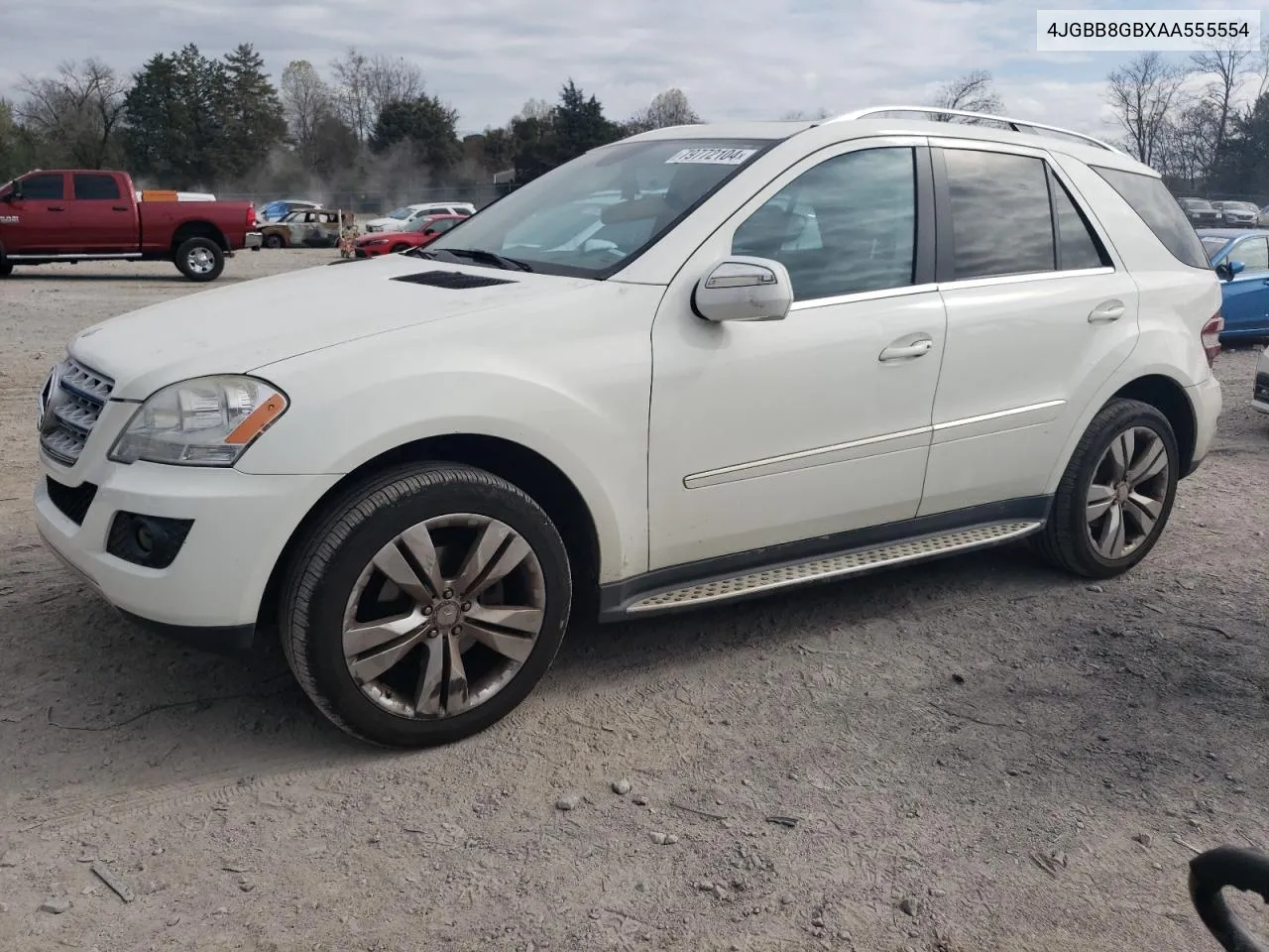 2010 Mercedes-Benz Ml 350 4Matic VIN: 4JGBB8GBXAA555554 Lot: 79772104